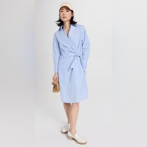 NWT Vince Women's Wrap Shirt Dress